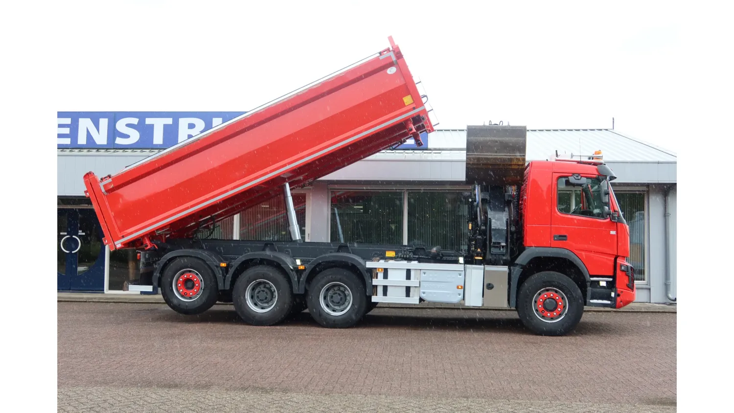 Volvo FM-X 420 Kipper+ Kraan H.M.F 1943Z2 — Truck7